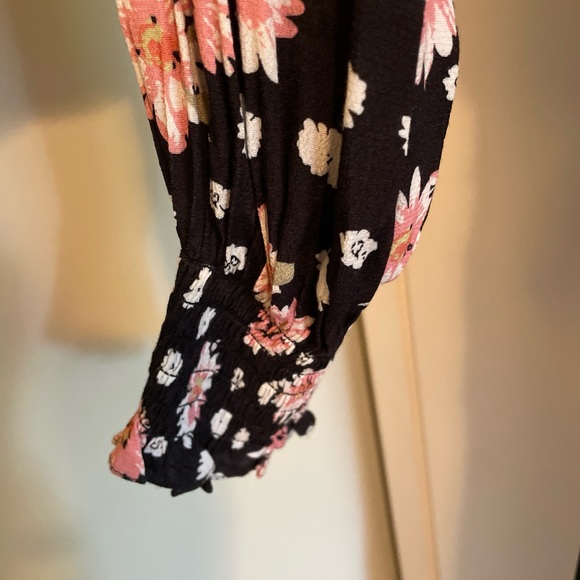 Floral tea-length dress size 8 - Picture 4 of 7